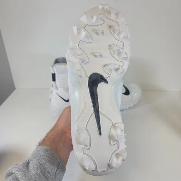 Nike Force Savage Elite 2 Shark White Black Football Cleats CK2824-100 Men sizes